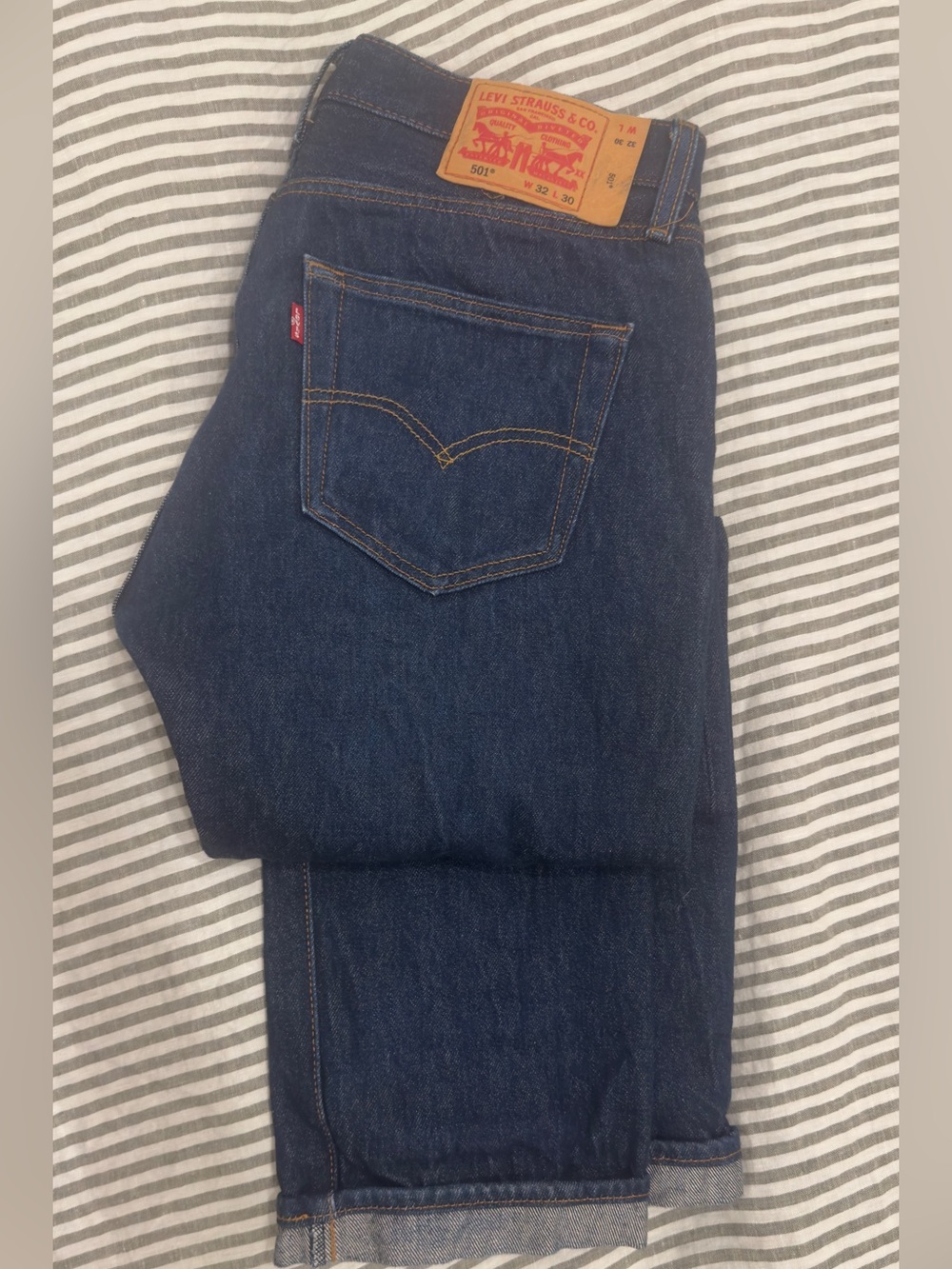 Levi's Men's Indigo Straight Jeans